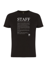 Carica l'immagine nel visualizzatore di Gallery, T-shirt "STAFF" BIO