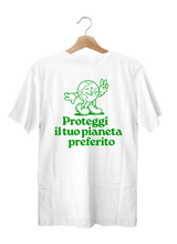 Carica l'immagine nel visualizzatore di Gallery, T-shirt "Proteggi il pianeta" BIO