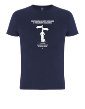 Carica l'immagine nel visualizzatore di Gallery, t-shirt VERRANNO A CHIEDERTI DEL NOSTRO AMORE / Fabrizio De André / BIO - Canzoni oltre le sbarre