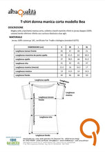 Carica l'immagine nel visualizzatore di Gallery, T-shirt Donna "Auguri" Fair Trade