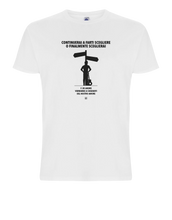 Carica l'immagine nel visualizzatore di Gallery, t-shirt VERRANNO A CHIEDERTI DEL NOSTRO AMORE / Fabrizio De André / BIO - Canzoni oltre le sbarre