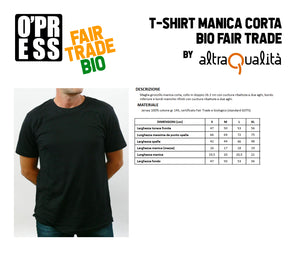 t-shirt CREUZA DE MA' / Fabrizio De André / Fair Trade- linea Canzoni oltre le sbarre