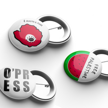 Carica l'immagine nel visualizzatore di Gallery, Spille tonde - grafiche varie
