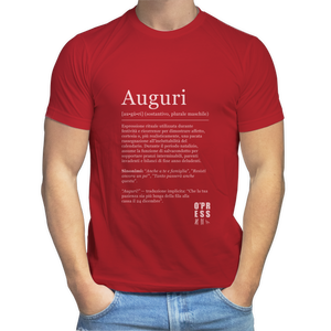 T-shirt  "Auguri"  BIO