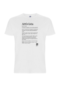 T-shirt "ATTIVISTA" BIO