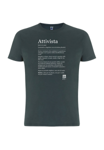 T-shirt "ATTIVISTA" BIO