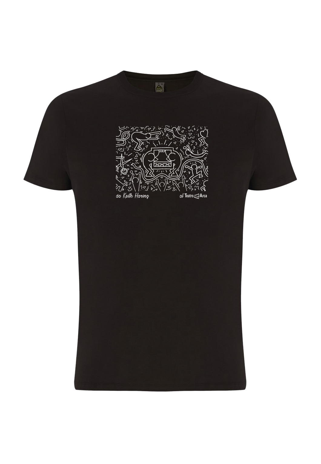 t-shirt TEATRO HARING / FAIR TRADE - linea Extra track