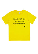 Carica l'immagine nel visualizzatore di Gallery, T-shirt "I can change the world" BIO
