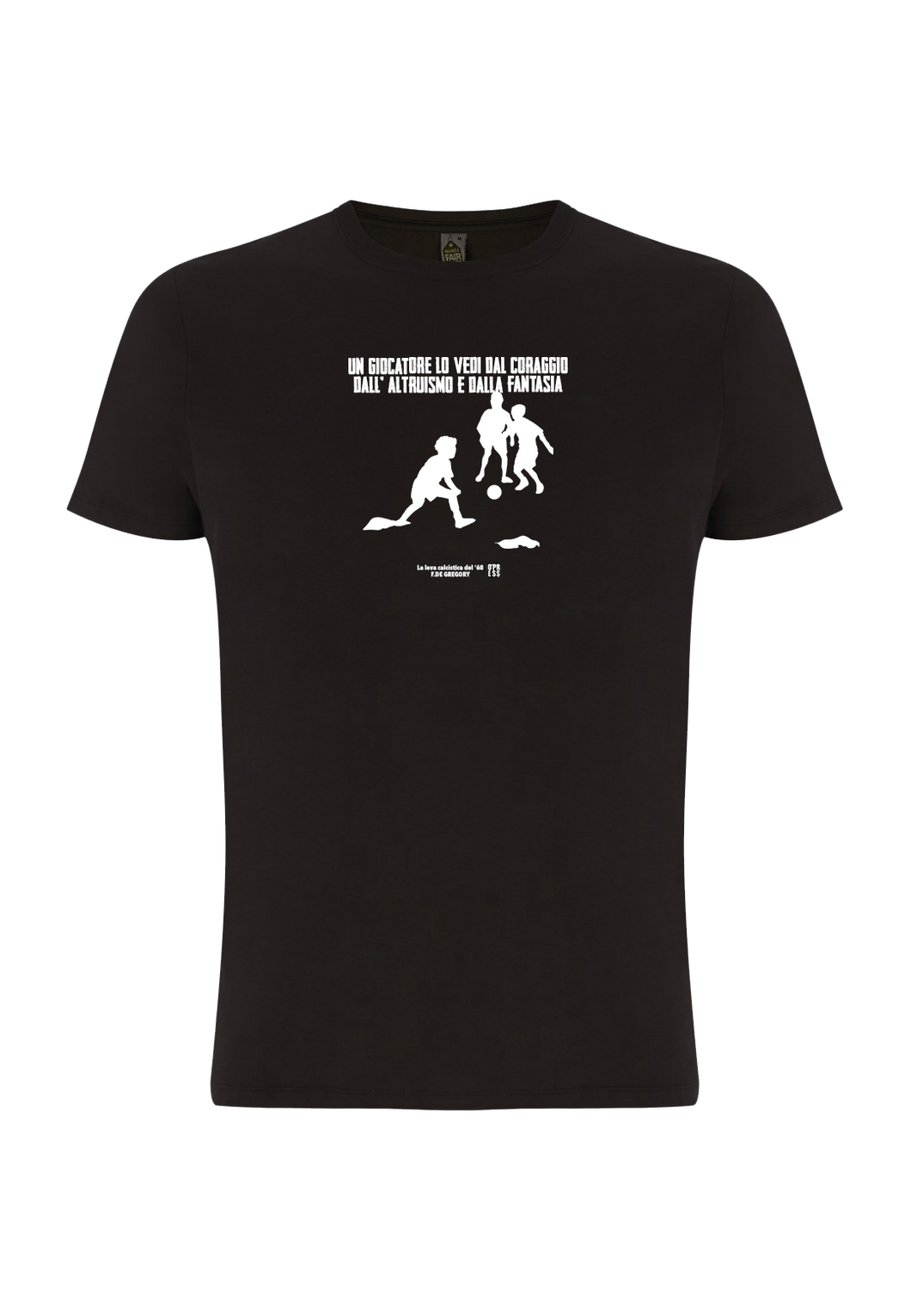 t-shirt LA LEVA CALCISTICA / De Gregori / FAIR TRADE - Canzoni oltre le sbarre