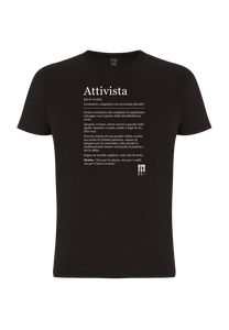 T-shirt "ATTIVISTA" BIO