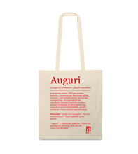 Carica l&#39;immagine nel visualizzatore di Gallery, Tote bag &quot;Auguri&quot;
