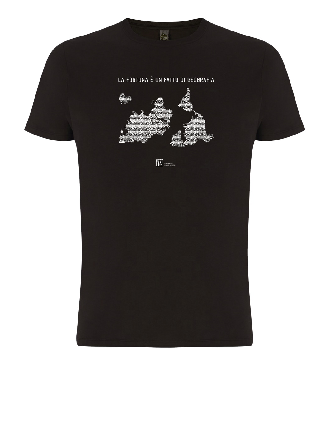 t-shirt SEMPRE ALLEGRI / Bandabardò / BIO - linea Canzoni oltre le sbarre
