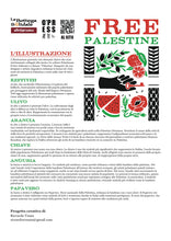 Carica l&#39;immagine nel visualizzatore di Gallery, Maglia &quot;FREE PALESTINE&quot; DA ABBINARE AL PRODOTTO &quot;DONAZIONE PER LA PALESTINA&quot;
