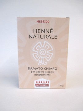 HENNE' NATURALE RAMATO CHIARO | COD. EQM0141009 | 100 g