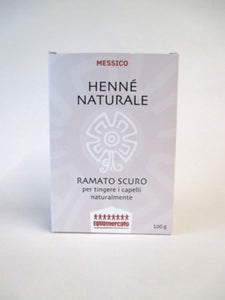 HENNE' NATURALE RAMATO SCURO | COD. EQM0141010 | 100 g