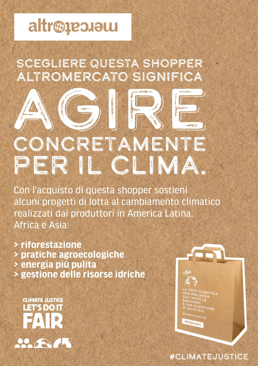 Shopper - #climatejustice - AGIRE concretamente per il clima