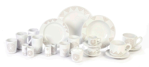 Terra del Vento Collection - Bicchiere Ceramica Pintaderas